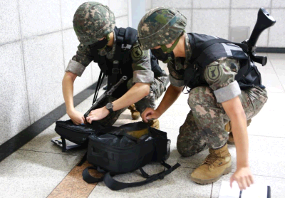 민-관-군 합동 도시철도 테러 대비 훈련