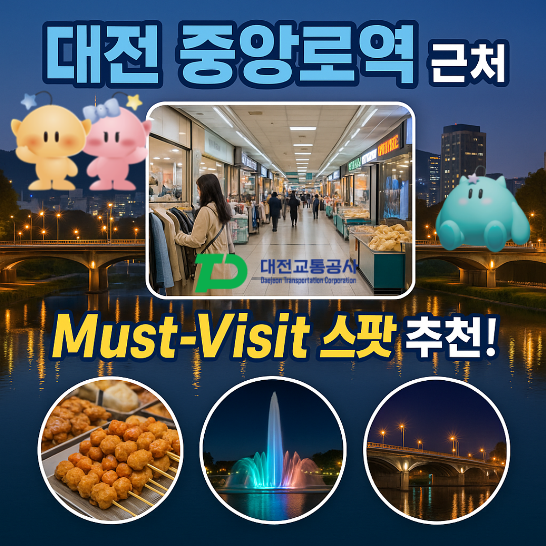 추억을 담은 구도심 중앙로 지하상가